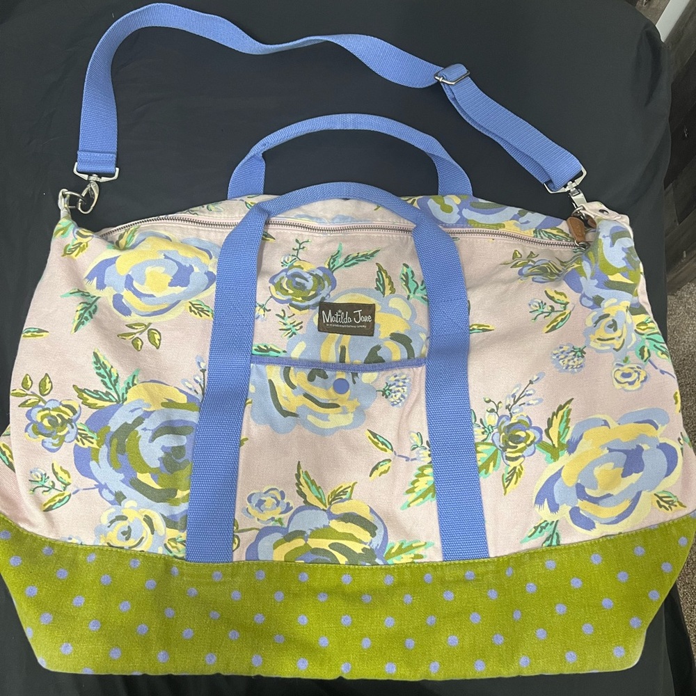 Matilda jane very large duffel bag in excellent condition